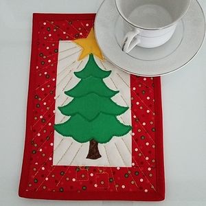 Christmas Mug Rug